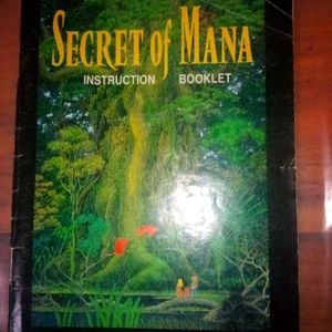 Secret of Mana SNES Manual